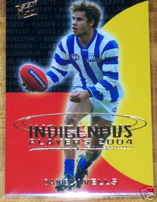 2004 Select AFL Ovation Indigenous Player (numbers available)