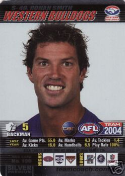 2004 AFL Teamcoach Silver Card S-40 Rohan Smith
