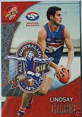 2007 Select AFL Supreme All Australian AA3 Lindsay Gilbee