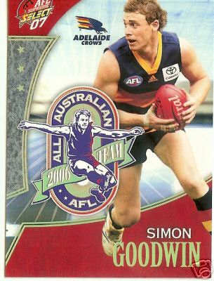 2007 Select AFL Supreme All Australian AA7 Simon Goodwin