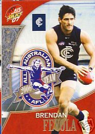 2007 Select AFL Supreme All Australian AA14 Brendon Fevola