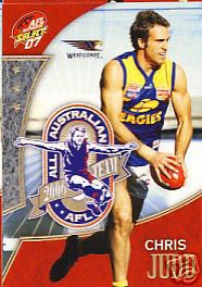 2007 Select AFL Supreme All Australian AA17 Chris Judd