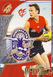 2007 Select AFL Supreme All Australian AA21 James McDonald