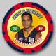 2008 Topps Chipz Best & Fairest Andrew McLEOD (Adel) - Click Image to Close