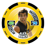 2010 Topps Chipz Commom Alex RANCE (Rich) - Click Image to Close