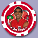 2008 Topps Chipz Common Chipz Adam GOODES (Syd) - Click Image to Close