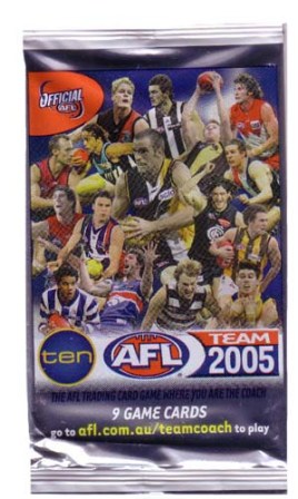 AFL 2005 Teamcoach Silver Card S-94 Daniel BRADSHAW (Bris)