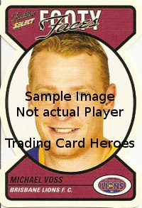 2005 Select Tradition Footy Face FF13 Michael VOSS (Bris)