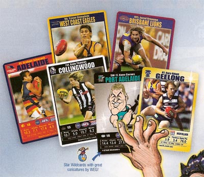 AFL 2008 Teamcoach Common Card (1 card any card No)