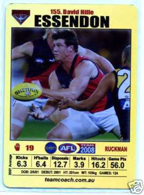 AFL 2008 Teamcoach Silver #12 Nick MAXWELL (Coll)