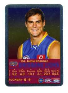 AFL 2009 Teamcoach Silver 152 FF Jamie CHARMAN (Bris)