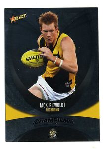 2011 Select Champions Silver Parallel SP141 Jack RIEWOLDT (Rich) - Click Image to Close