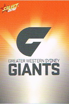 2012 Select Champions Team Set GREATER WESTERN SYDNEY