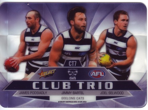 2012 Select Champions Club Trio GEELONG CT7 - Click Image to Close