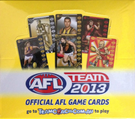 AFL 2013 Teamcoach Team Star Stickers 14 Brett DELEDIO (Rich)