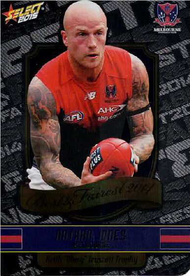 2015 Select Champions Best & Fairest BF11 Nathan JONES (Melb) - Click Image to Close