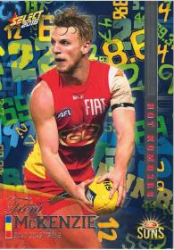 2016 Select Footy Stars Hot Numbers HN62 Trent McKENZIE (GC)