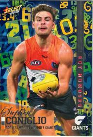 2016 Select Footy Stars Hot Numbers HN70 Dylan SHIEL (GWS)