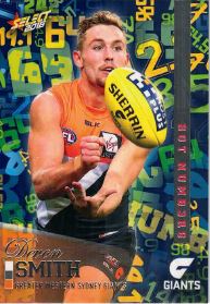 2016 Select Footy Stars Hot Numbers HN71 Devon SMITH (GWS)
