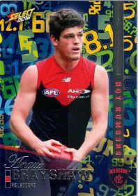 2016 Select Footy Stars Hot Numbers HN81 Angus BRAYSHAW (Melb)