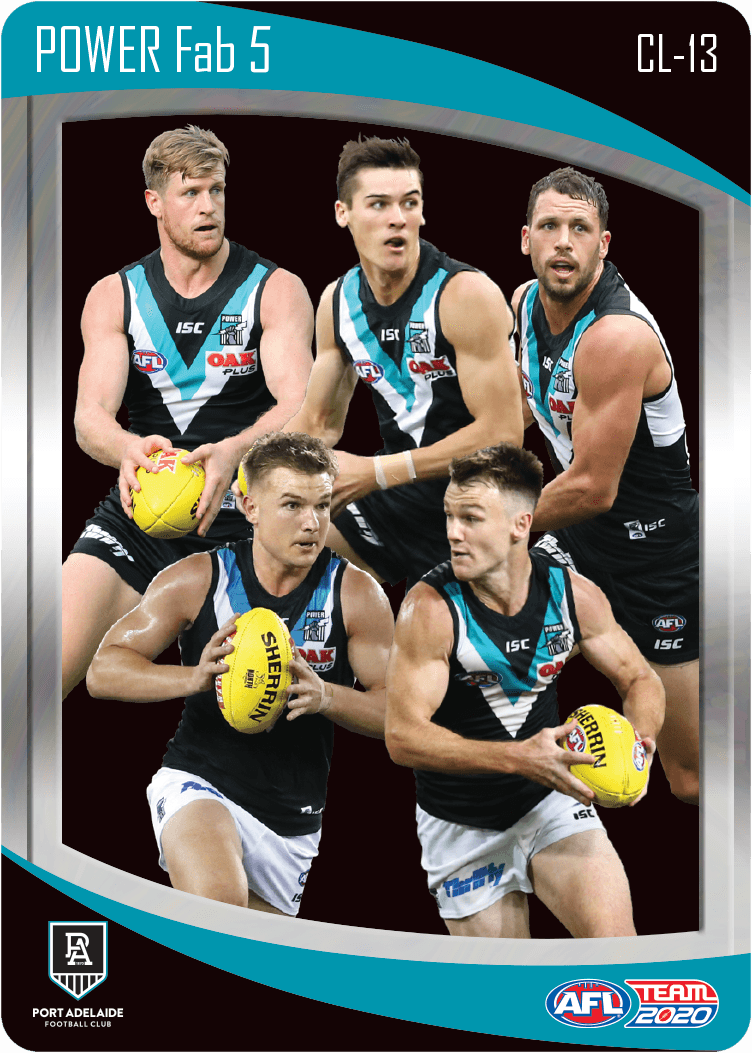 2020 Teamcoach Fab 5 CL-13 PORT ADELAIDE - Click Image to Close