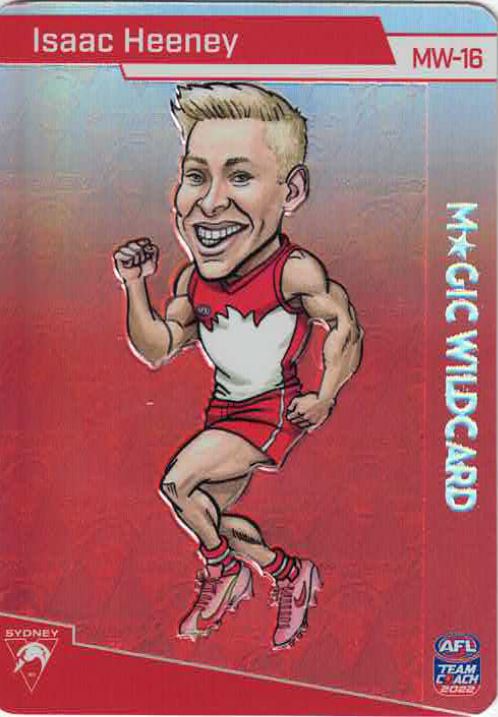 2022 Teamcoach Magic Wildcard MW16 Isaac HEENEY (Syd)