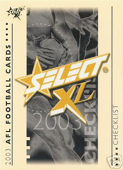 2003 Select XL