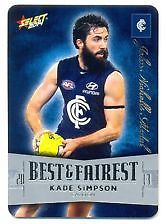 Best and Fairest Cards
