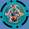 2009 Topps AFL Chipz Common Troy CHAPLIN (Port)