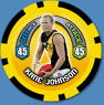 2009 Topps AFL Chipz Common Kane JOHNSON (Rich)
