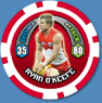 2009 Topps AFL Chipz Common Ryan O'KEEFE (Syd)