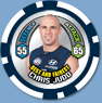 2009 Topps AFL Chipz Best and Fairest Chris JUDD (Carl) - Click Image to Close