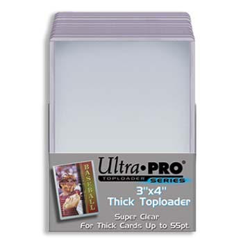 Ultra Pro Top Loaders - Action Thick 55pt (Packet of 25)
